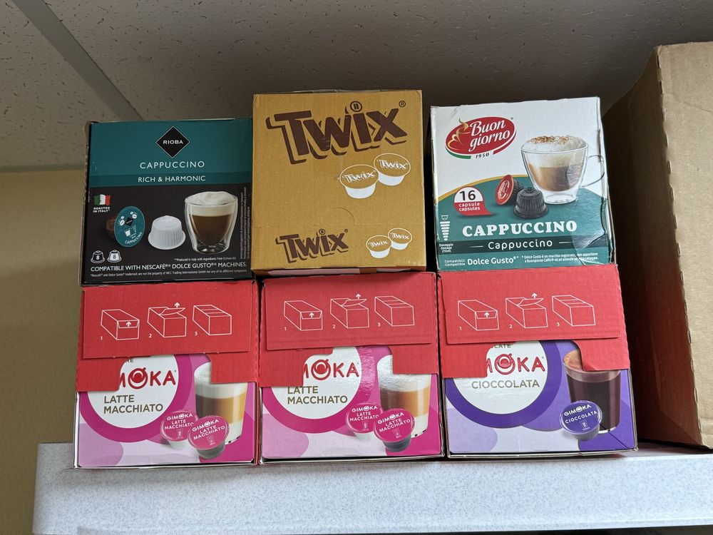 dolce gusto nespresso latte кава в капсулах тасімо