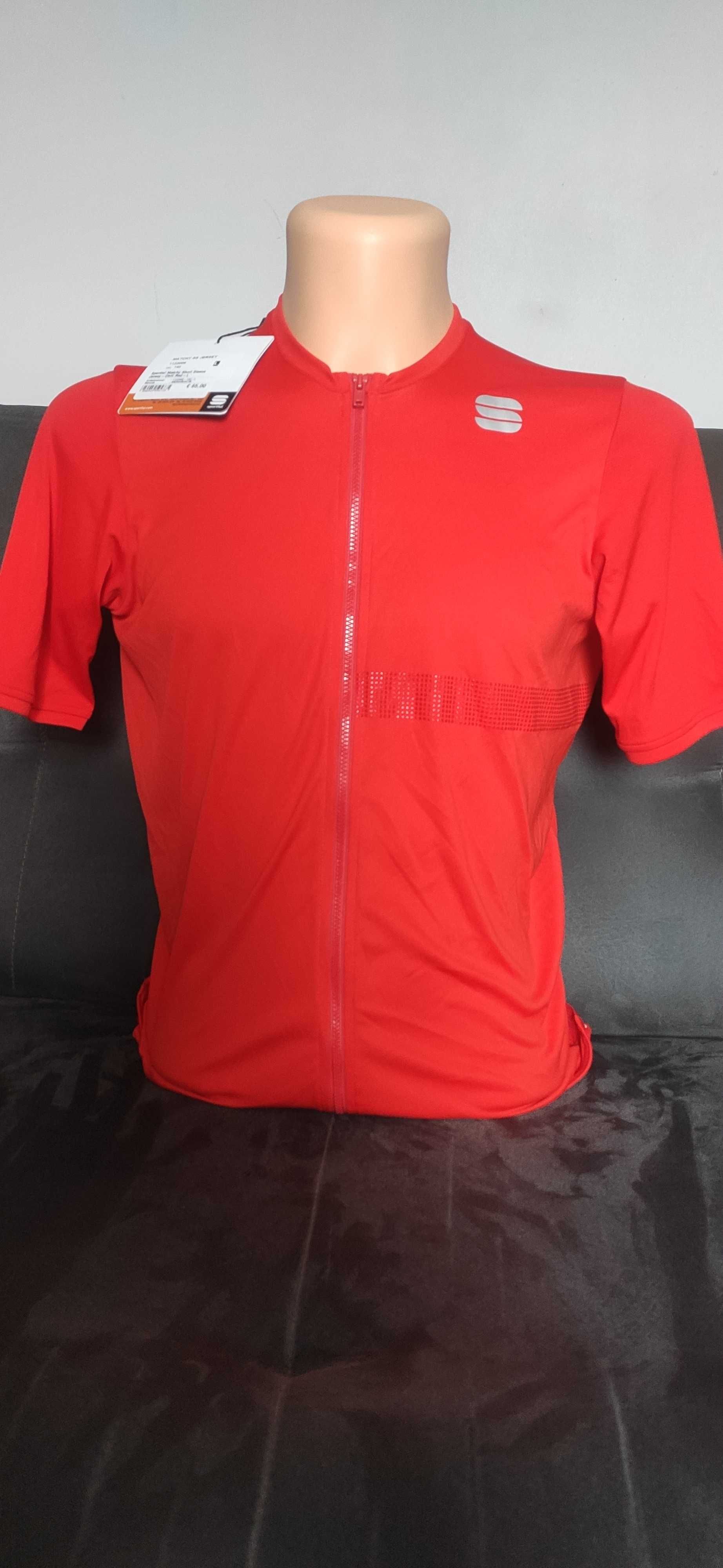 Koszulka Sportful matchy czerwona L, XL