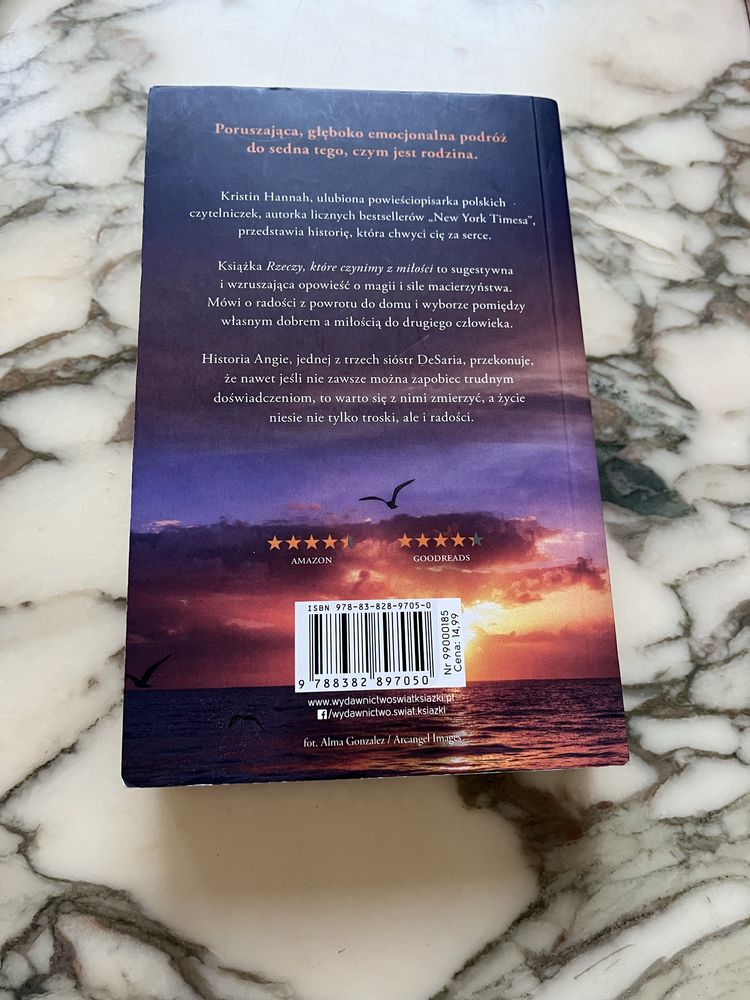 Rzeczy, które czynimy z miłości Kristin Hannah