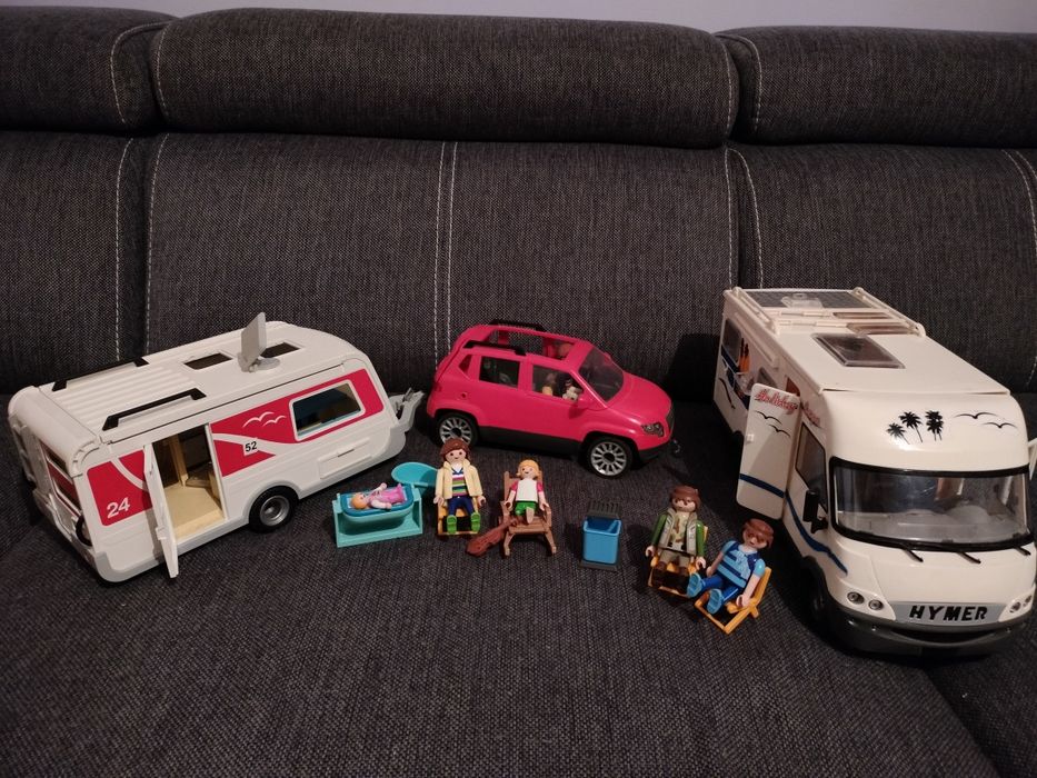 Szybką wysyłka! Kamper Play mobil i samochód kempingowy