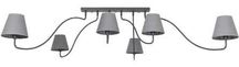 Lampa sufitowa Nowodvorski SWIVEL 6553 6 punktów