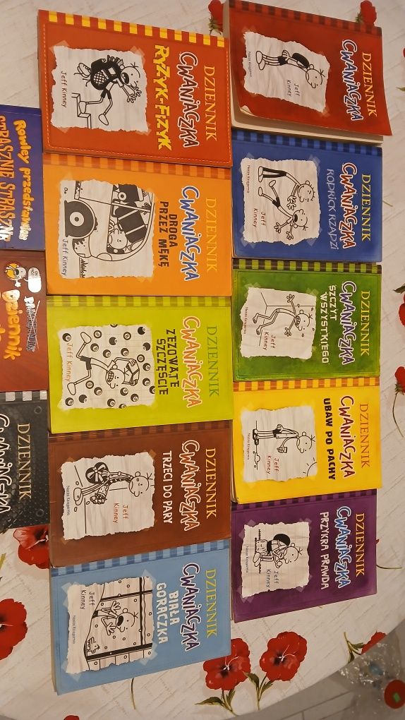 Zestaw książek "Dziennik cwaniaczka" 13 części