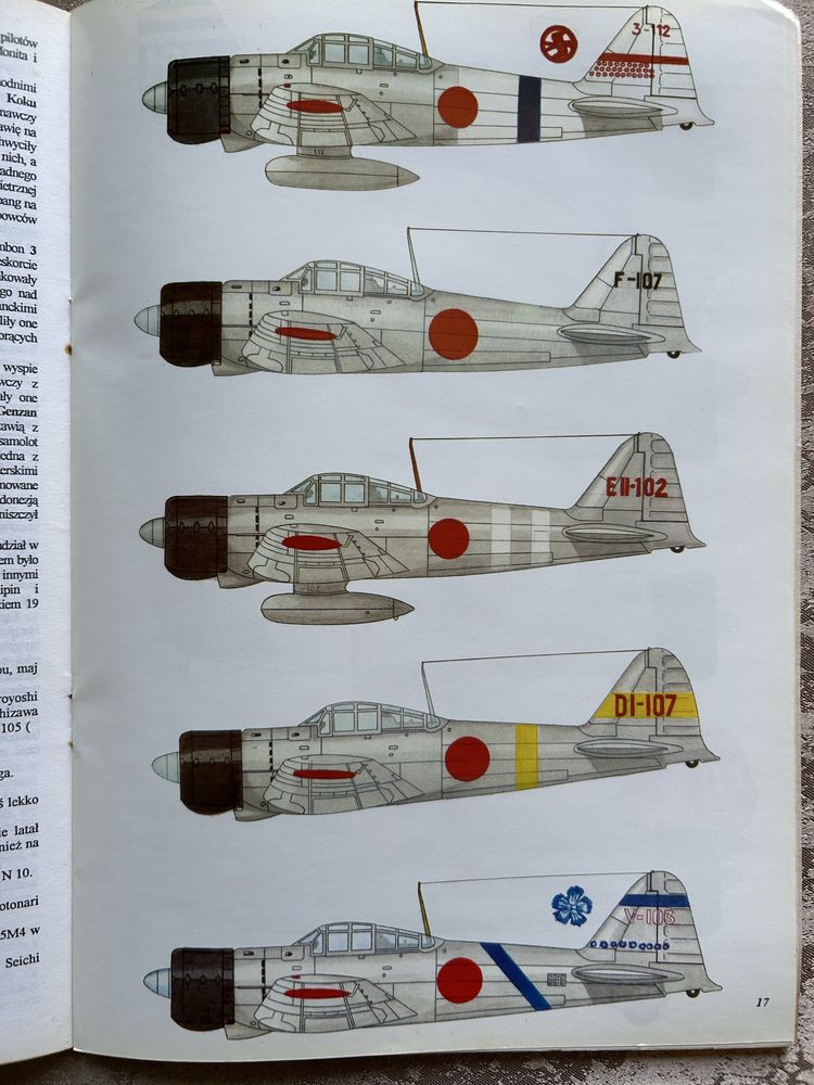 monografia Lotnictwo myśliwskie Japonii. Historia i barwa. Unikat