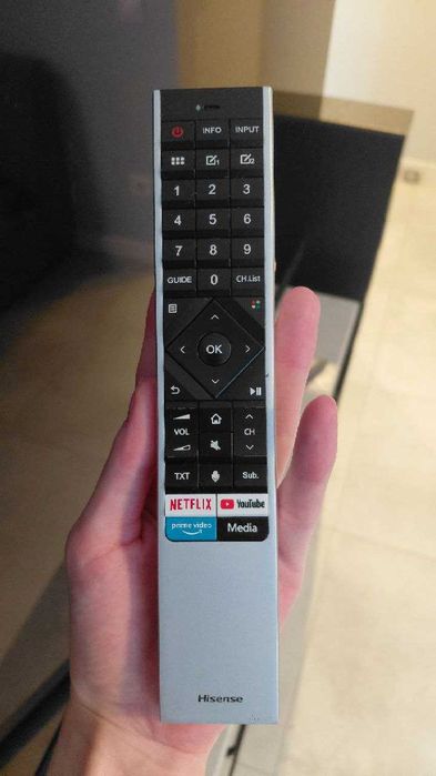 Телевізор Hisense 55U8QF 4K ULED, 120 Hz, з чеком і гарантією