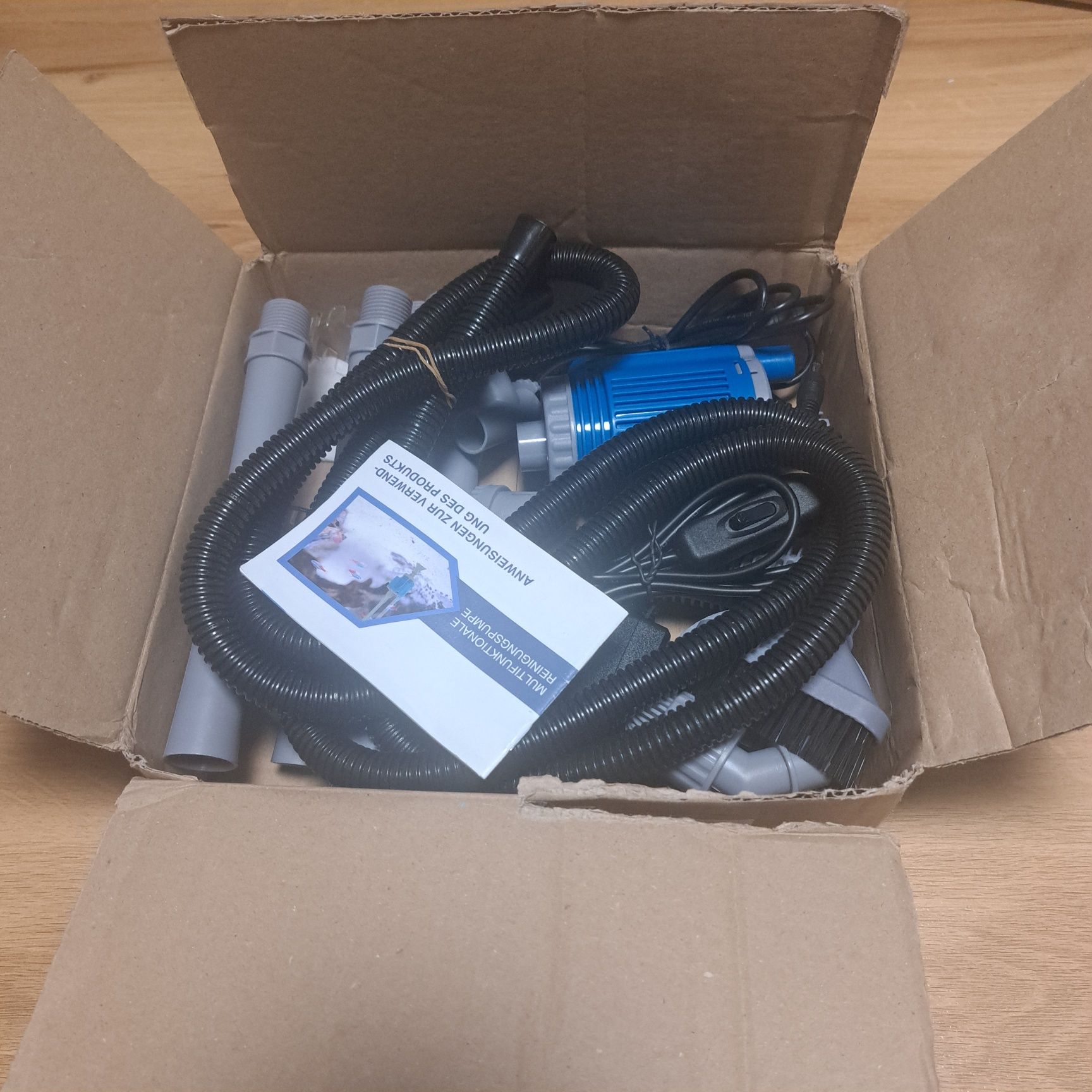 Wielofunkcyjny odkurzacz elektryczny do akwarium