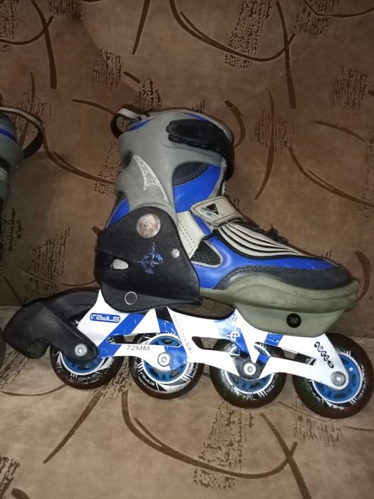 Ролики Radius р. 32-35, ролики красные