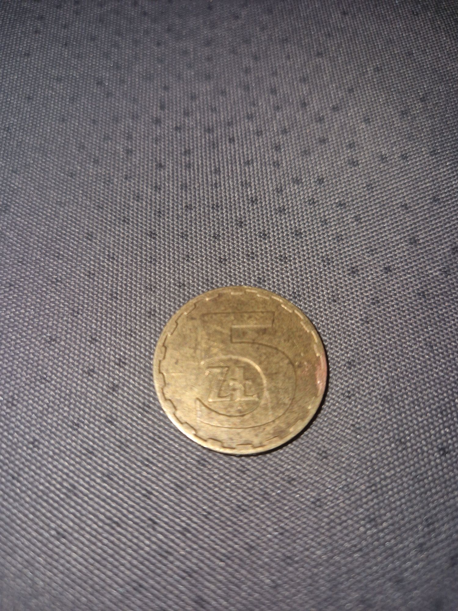 5 złoty moneta 1986