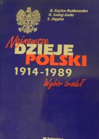Najnowsze dzieje Polski 1914-89 wybór źródeł