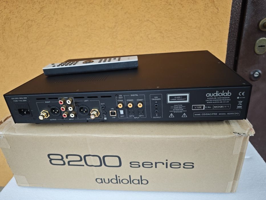 Audiolab 8200 cdq cd + пред попередній підсилювач