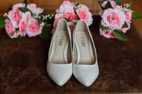 Białe buty na ślub ślubne rozmiar 40