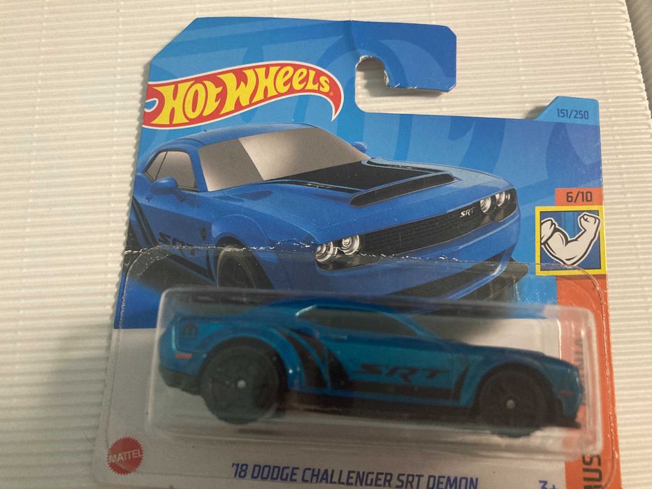 '18 Dodge Challenger srt demon Hot Wheels