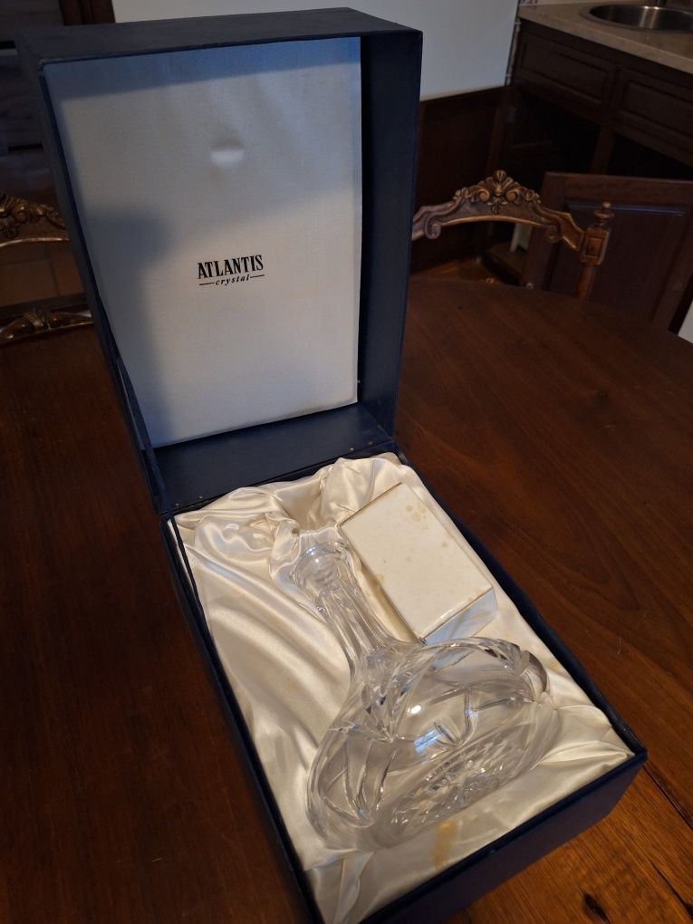 Garrafa de cristal da Atlantis