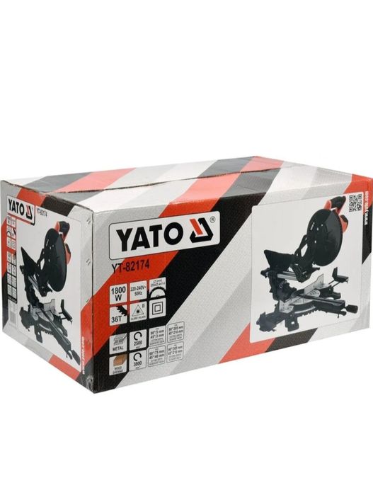 Торцовочная пила для прямой и угловой резки YATO YT-82174 торг