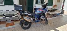 BMW R1200GS RALLYE Akrapovic HP titanium.