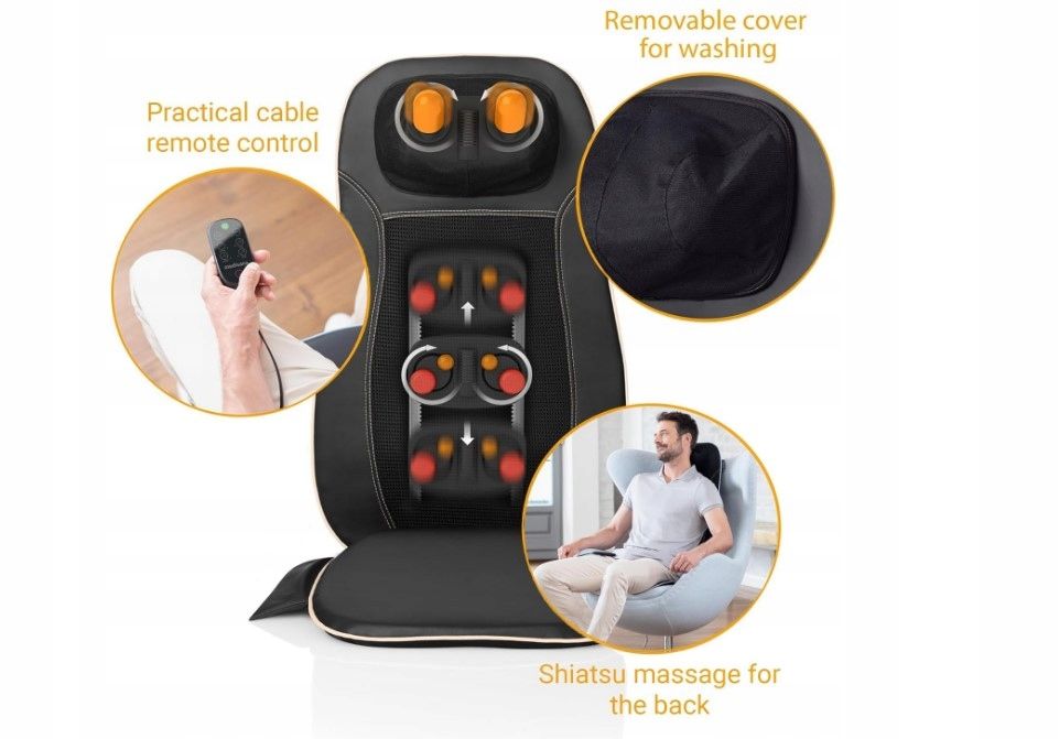 medisana mcn mata masująca/ masażer shiatsu