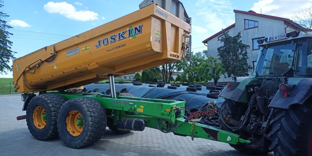 Joskin trans ktp 22 50 skorupa mulda hardox wywrotka krampe beco prona