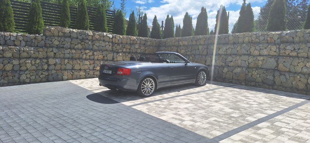 Audi A4b6 cabrio 1.8 turbo 2005r 152tys km cena na weekend 21500