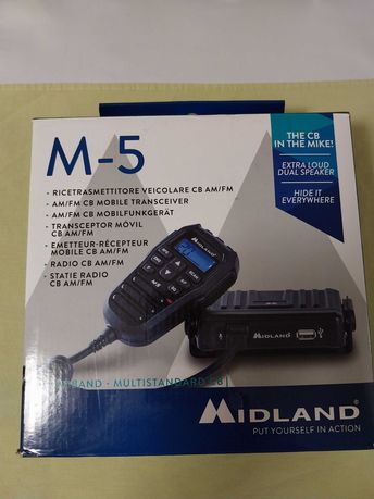 CB Radio Alan/Midland M-5 C1277 nowe nie używane.