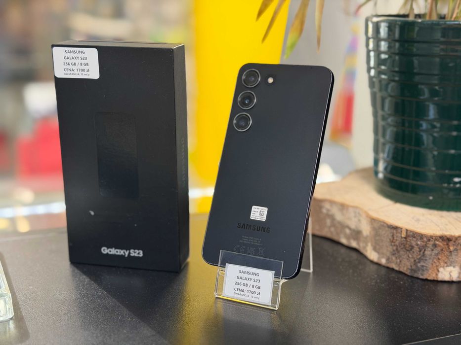 Telefon Samsung Galaxy S23 256 GB / 8 GB RAM + Gwarancja 12 msc