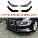 Губа накладка на передний бампер Volkswagen Passat B8 сплитер обвес