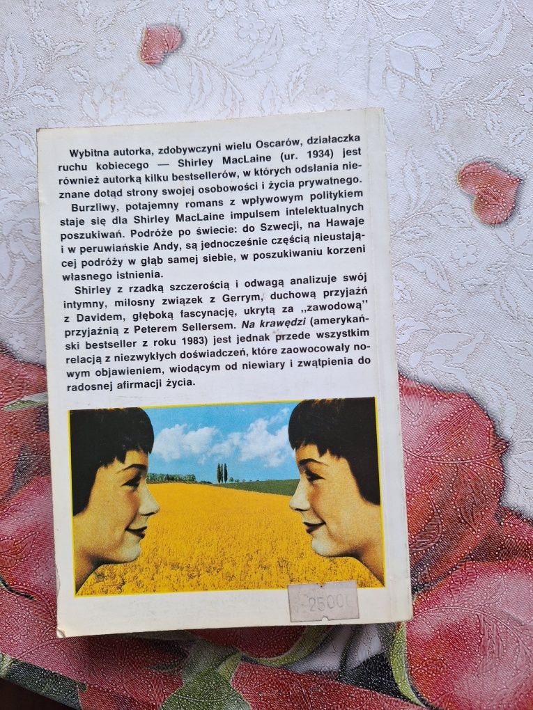 Na krawędzi Shirley Maclaine autobiografia bestseller