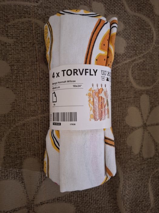 4 ścierki kuchenne, wielobarwne ściereczki + gratis