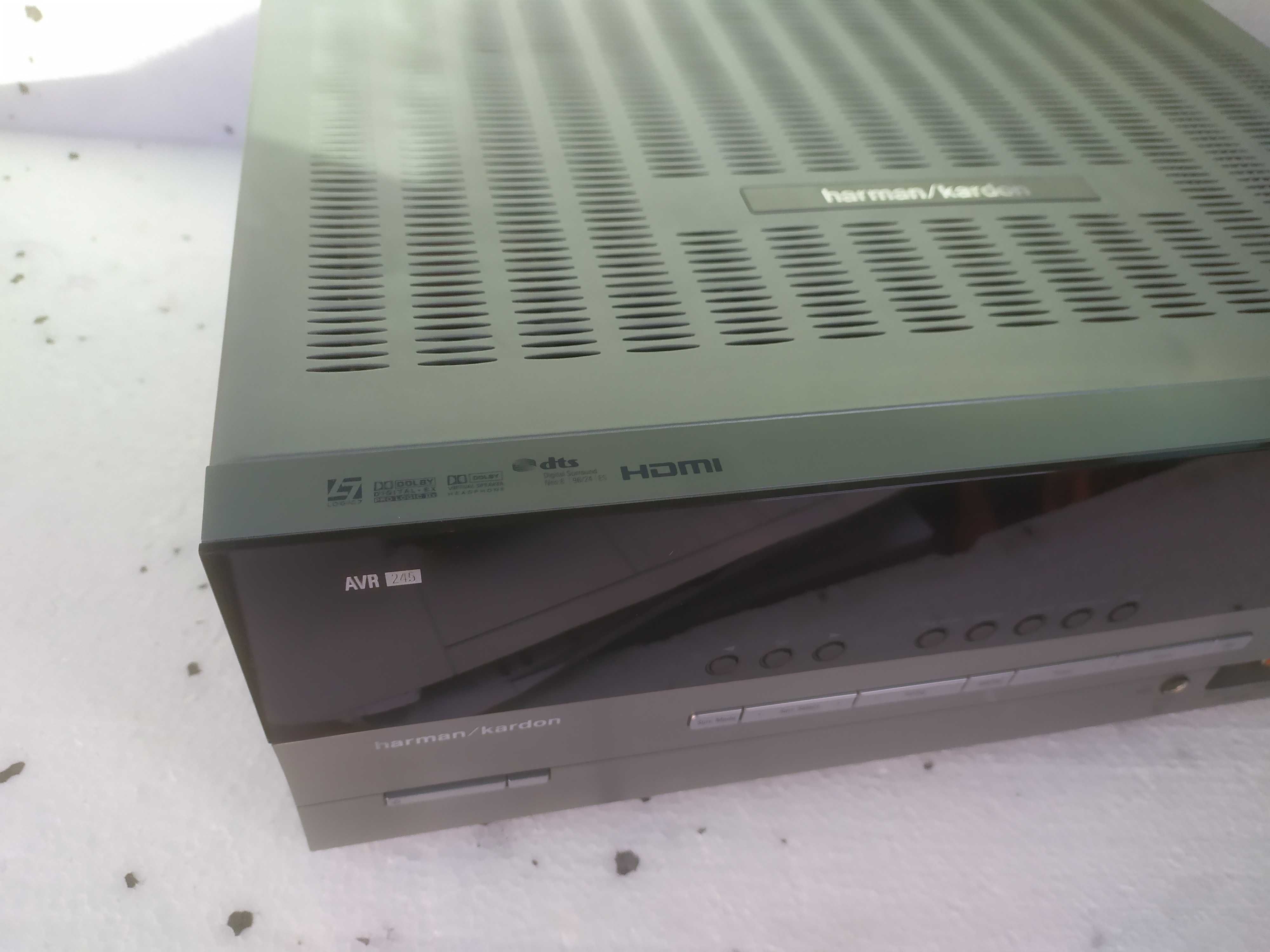 HARMAN KARDON AVR-245 amplituner , pilot , instrukcja