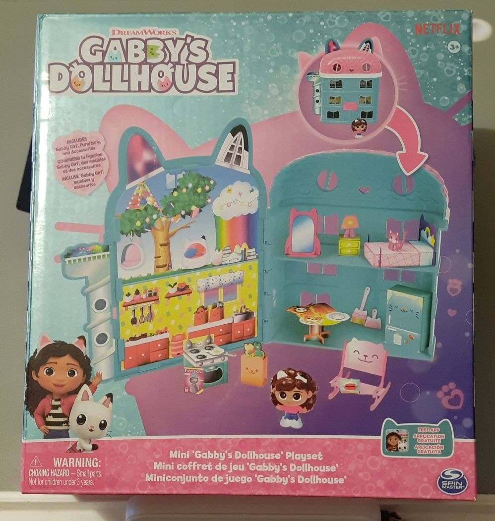 Domek Gabi- Gabby's Dollhouse, 2 piętrowy Koci Domek