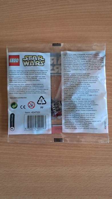 Darth Vader Lego Star Wars 10th anniversary