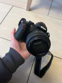 Nicon D5000 aparat 18-55 mm