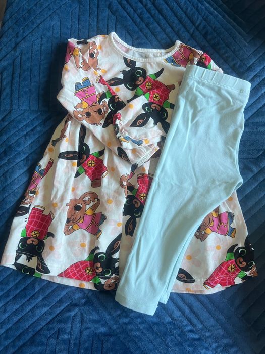 Paczka zestaw dziewczynka 74 smyk H&M