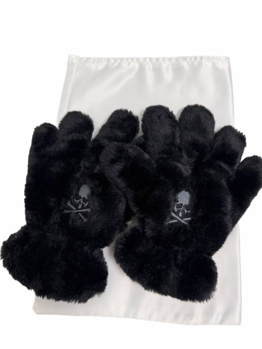 перчатки Mastermind рукавиці хутряні шкіряні balenciaga grailz project