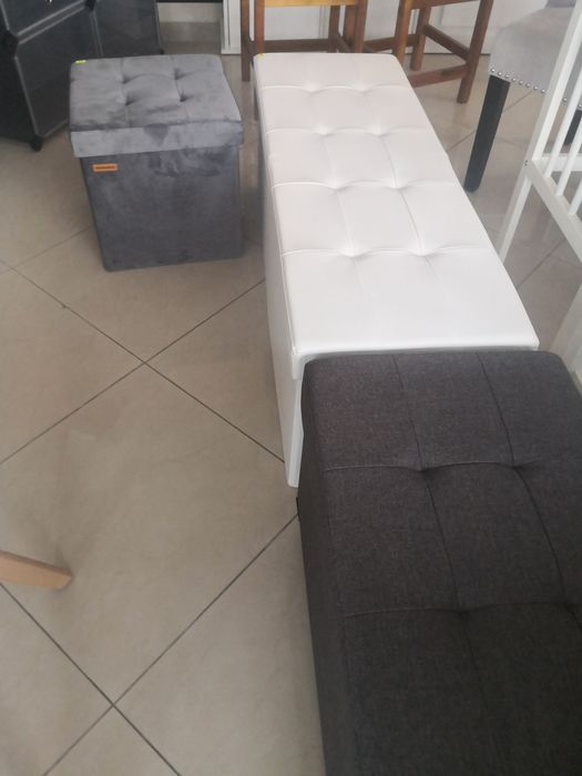 Pufa siedzisko ławeczka taboret schowek