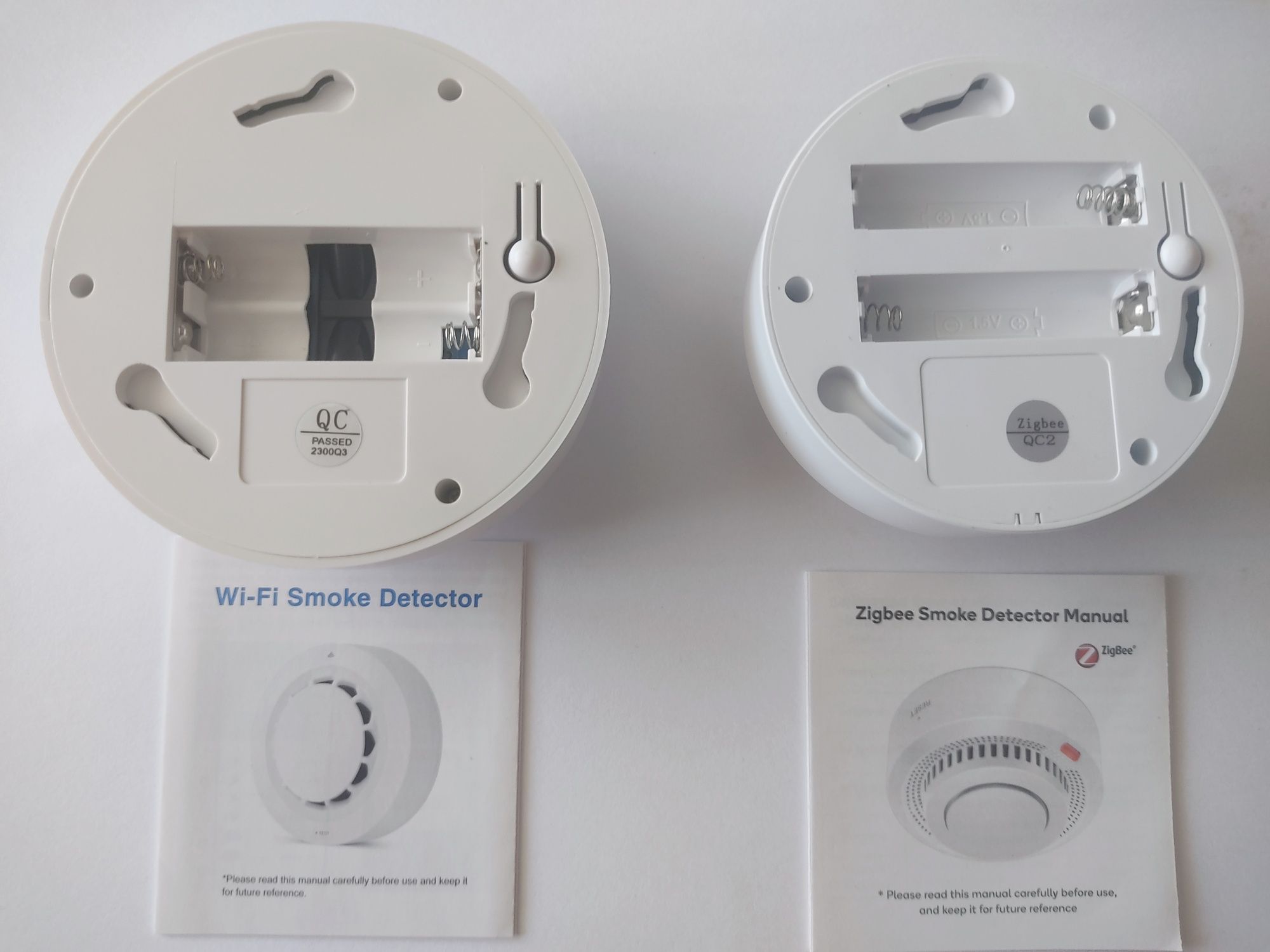 Tuya wi-fi zigbee czujnik dymu Smart life smoke detektor sensor