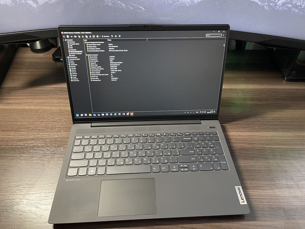 Ноутбук LENOVO IdeaPad 5 15ALC05 Graphite Grey (82LN00GYRA)