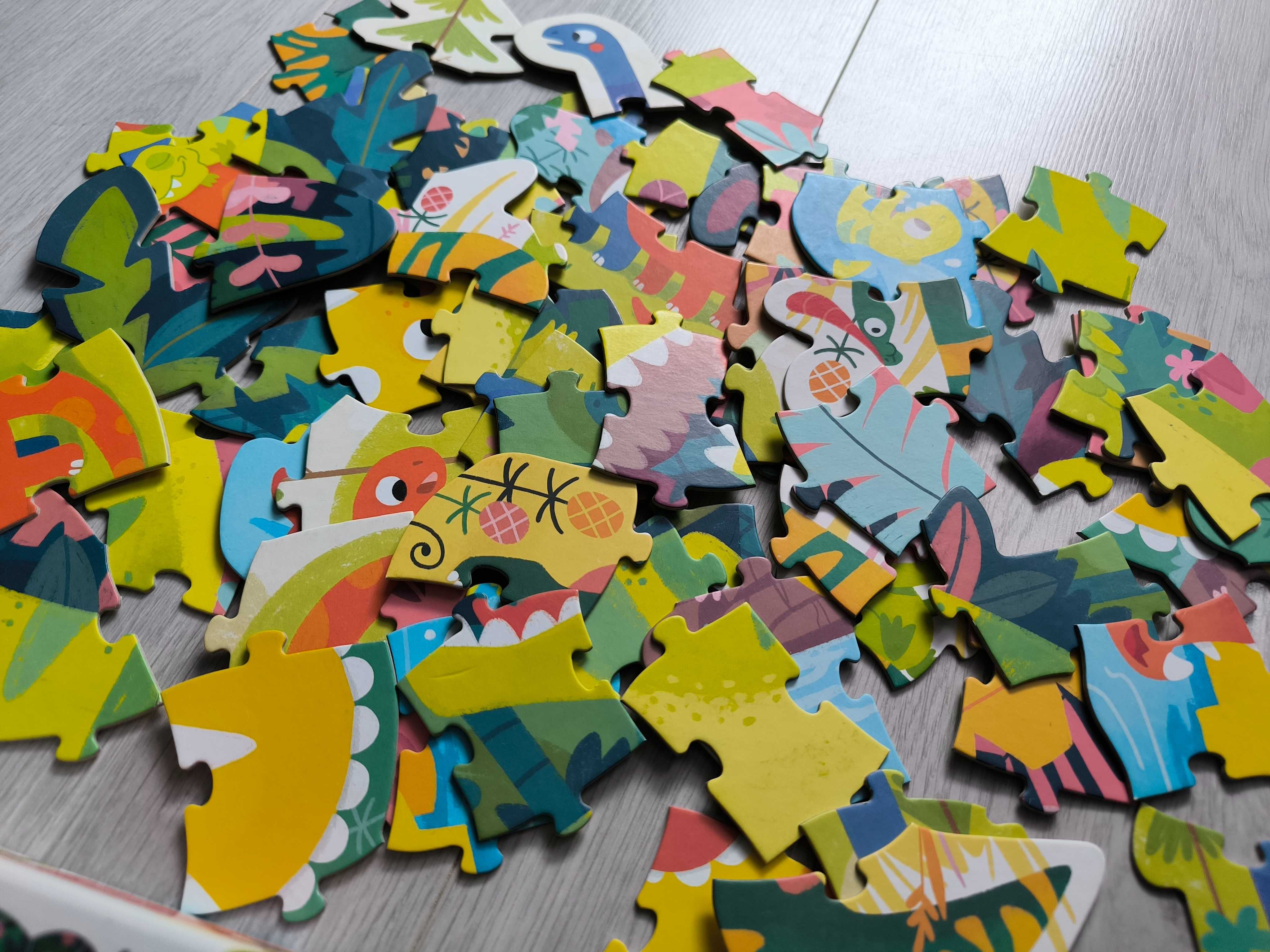 Czuczu puzzle progresywne dinozaury 3+