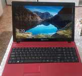 Laptop b.ładny wiśniowy kolor, bez rys,bateria ok+, szybki dysk ssd