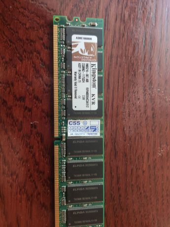 Оперативная память Kingston 512 Mb KVR400X64C3A (DDR1 400 3200)