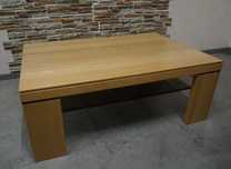 Ława Jasny Buk Bukowa Prostokątna szer. 120 cm (L-183)