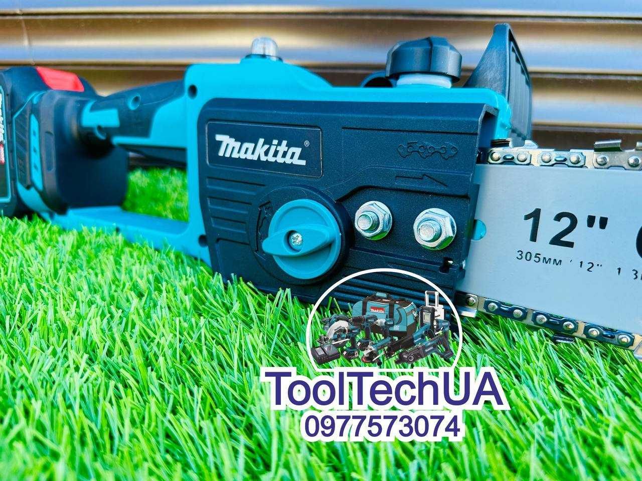 Цепная пила на аккумуляторе Makita DUC 380 BL Электропила Електропила