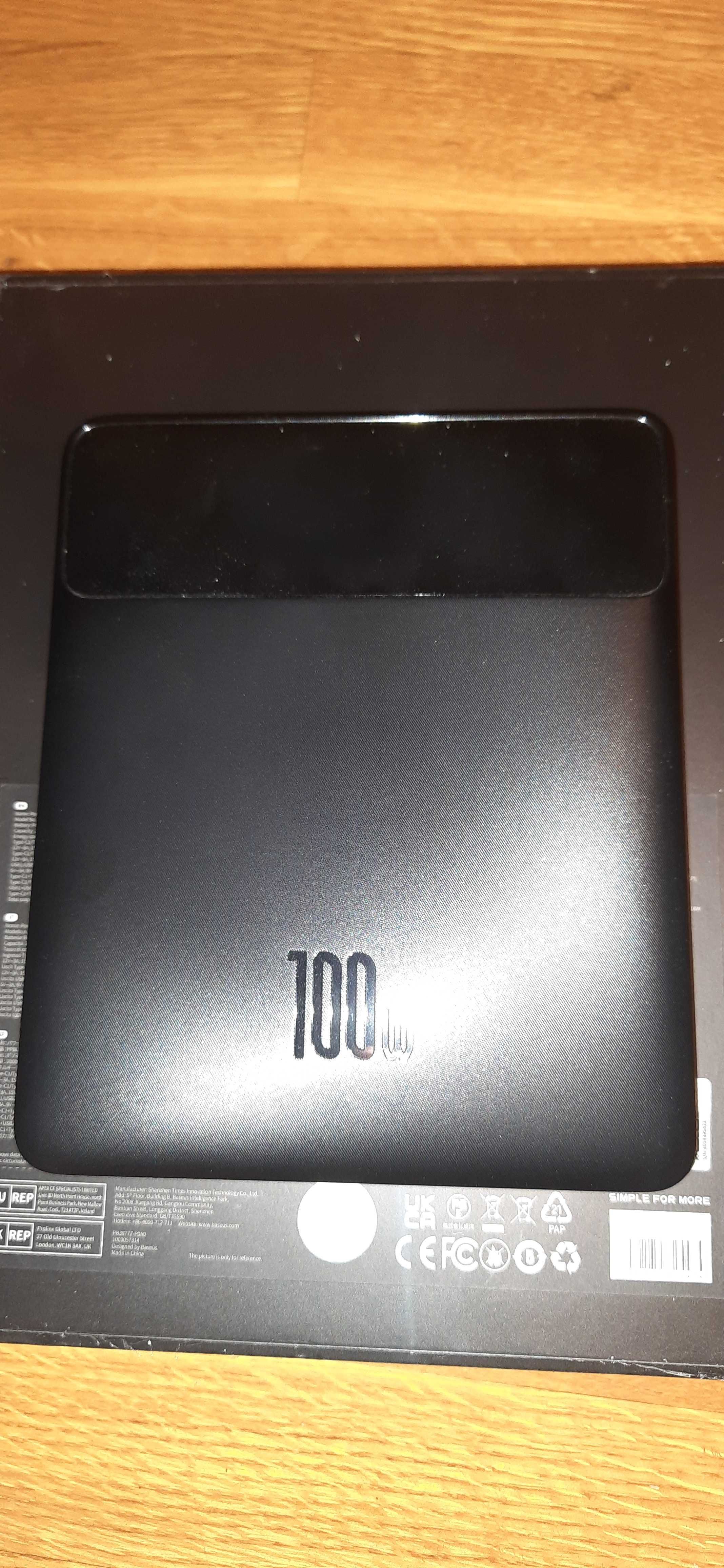 Оригінальний новий Baseus Blade 20000mAh 100W