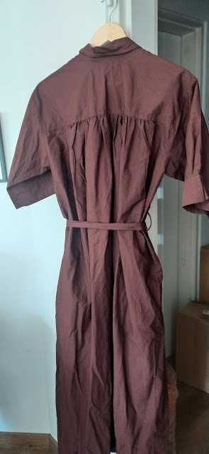 Sukienka koszulowa ZARA, rozmiar M (ale jest oversize), stan bdb