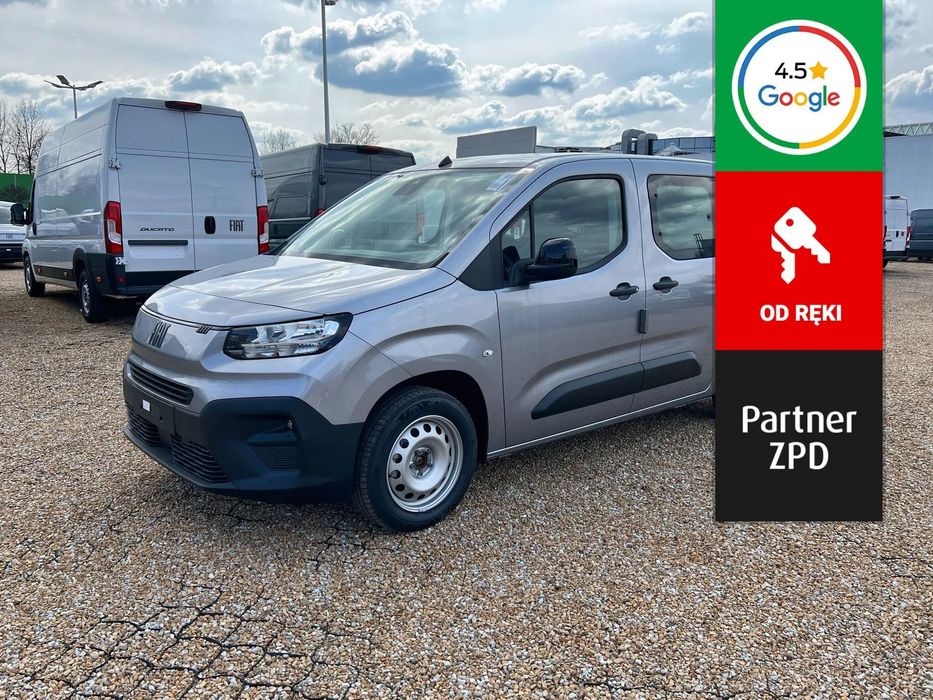 Fiat Doblo Maxi 5 miejsc  Leasing od 101.8% oraz przedłużona gwarancja gratis