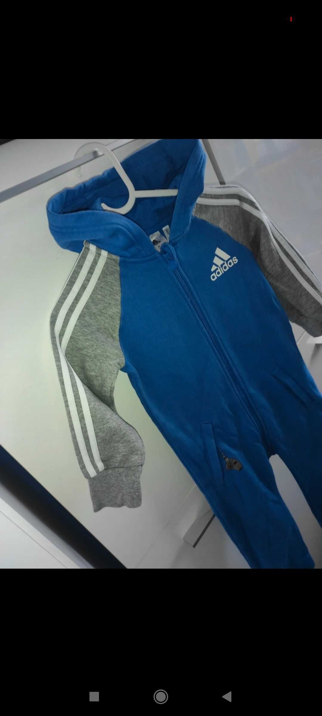 Kombinezon dresowy pajacyk adidas 86-92