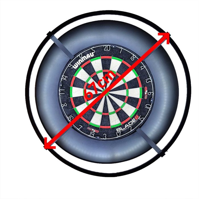 Oświetlenie tarczy dart led