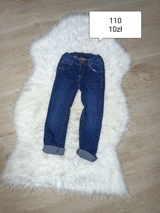Spodnie jeansowe rozmiar 110