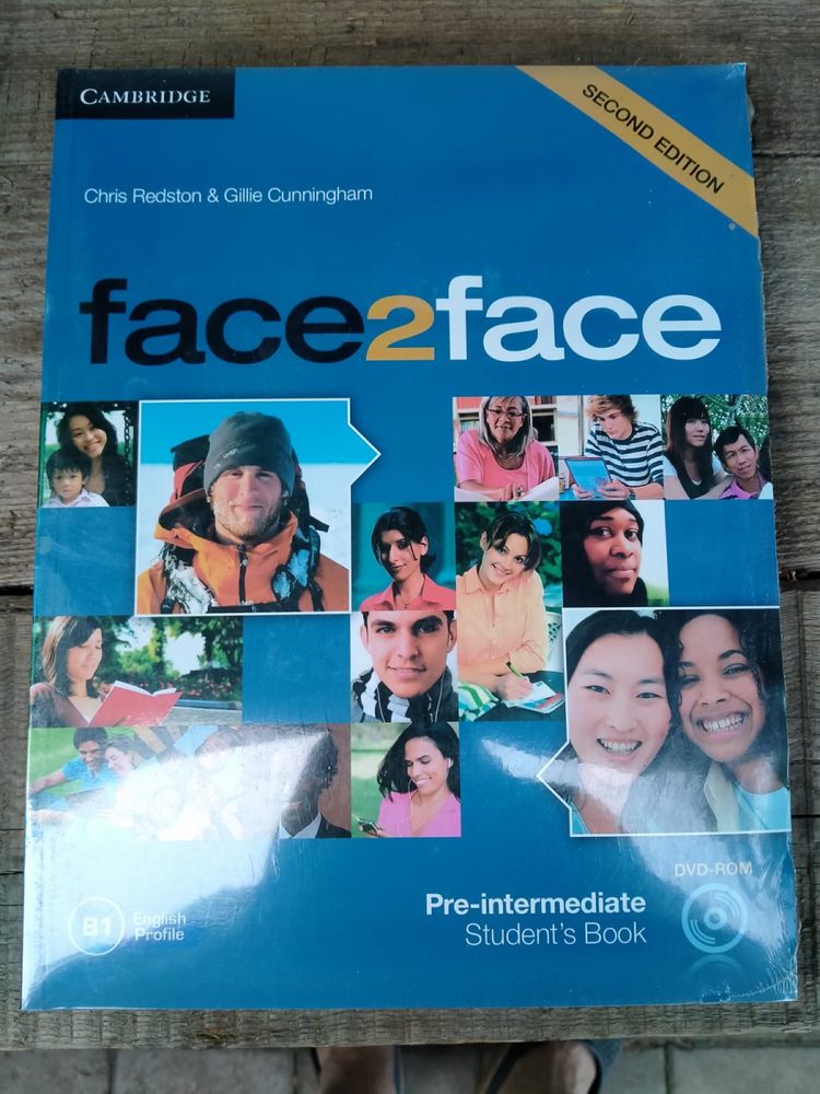 Учебник английского языка Face2face Оригинал с тетрадью и диском