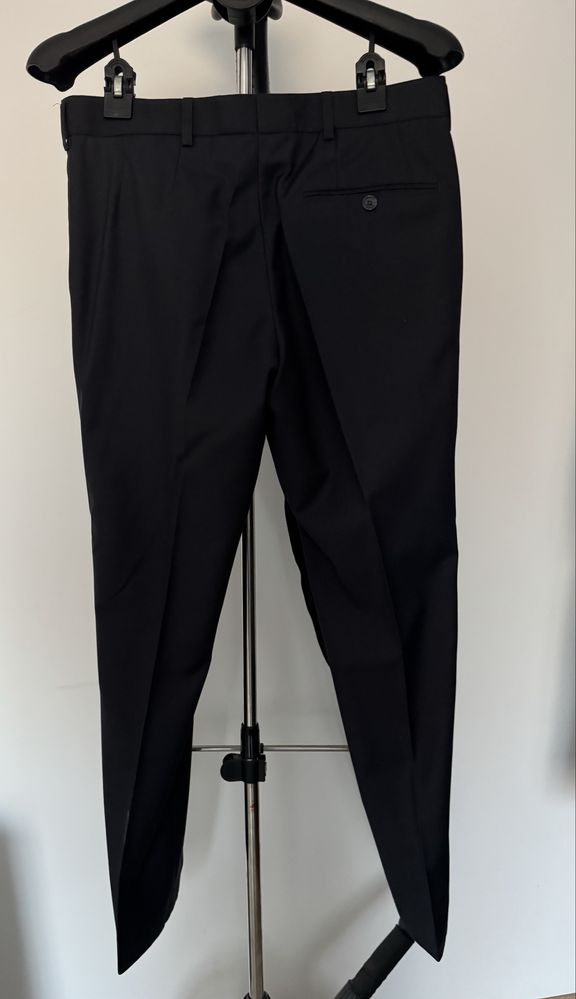 Męski garnitur New Men Style, czarny, rozmiar S