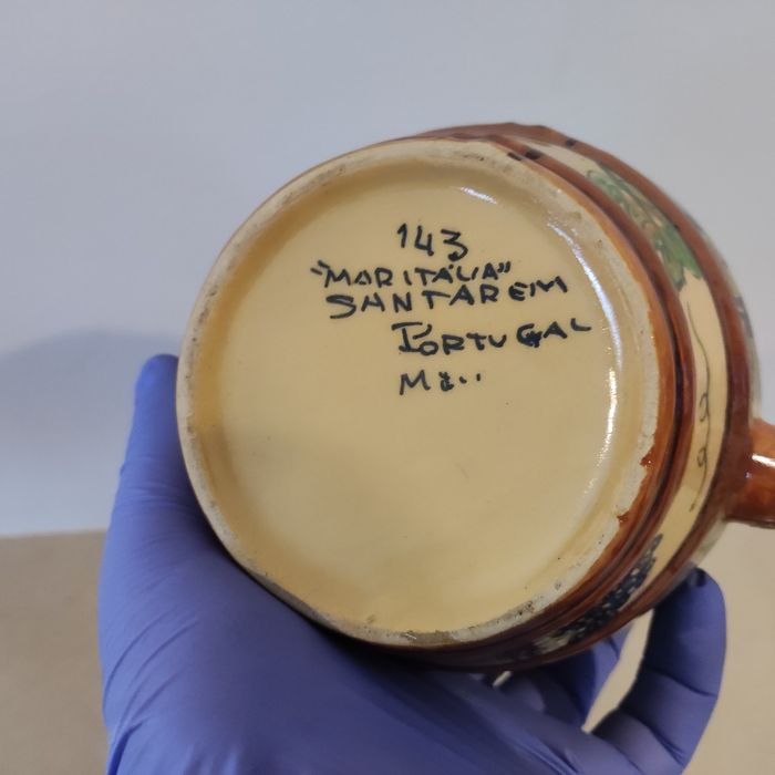 Jarro antigo de vinho, Maritália "Salvaterra de Magos - Santarém"