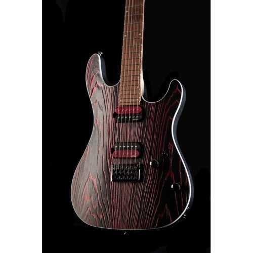 Електрогітара CORT KX300 Etched (Black Red)